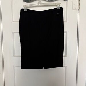 Gap Black Women's Fully Lined Pencil Skirt Classic Professional Style Size 10